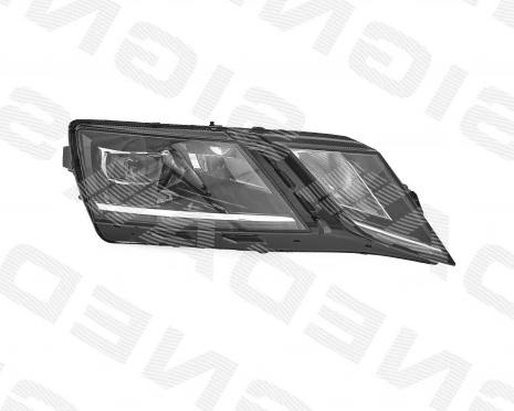 Фара с корректором линза LED 2017- правая ZSD111522R ZSD111522R