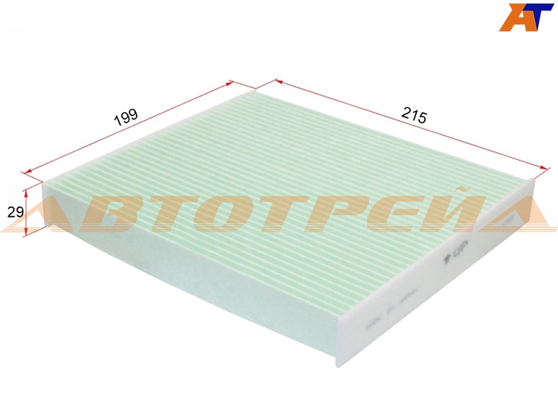 RCF1825 Micro Фильтр салонный TOYOTA LAND CRUISER 100 98-07/200 07-/PRADO 150 09-/CAMRY 40 06-/CAMRY 50 11-/COROLL для 