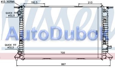 Радиатор охлаждения AI0A407-912 AI0A407-912