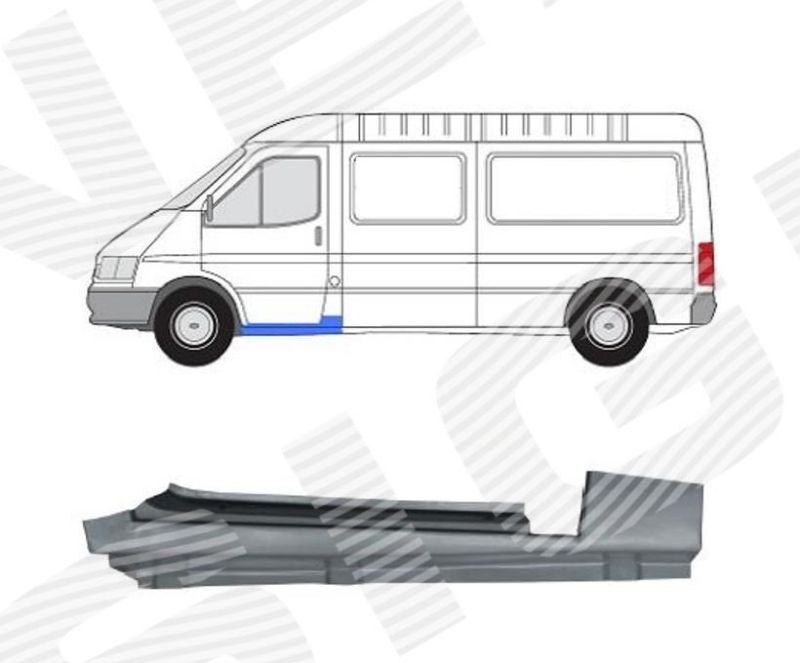 Порог лев. PFD76010EL PFD76010EL