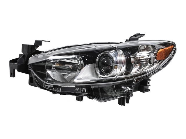 Фара левая с желтым указателем поворота MZ287A101L MZ287A101L