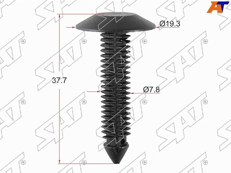 ST-KE-269 Sat Клипса обшивки GM (1 шт.) для 