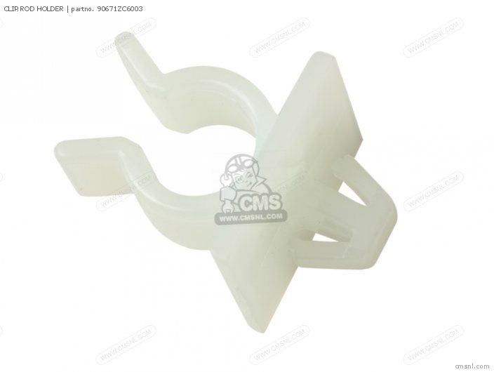 90671-ZC6-003 Honda Клипса-держатель стойки капота для 