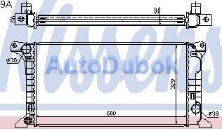 Радиатор охлаждения FDTRT86-910 FDTRT86-910