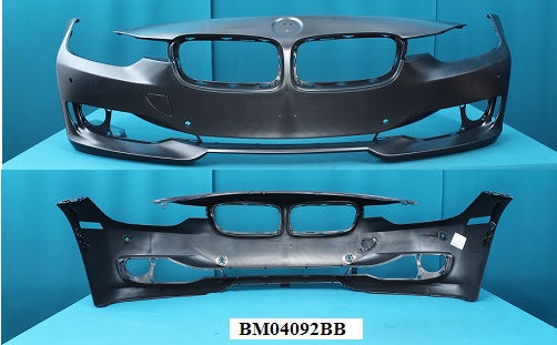 BM04092BB TYG Бампер передний 12-15г под парктр., (бок. повт. USA) для 