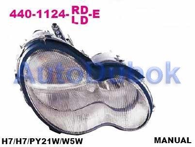 Фара правая MD20300-000-R MD20300-000-R