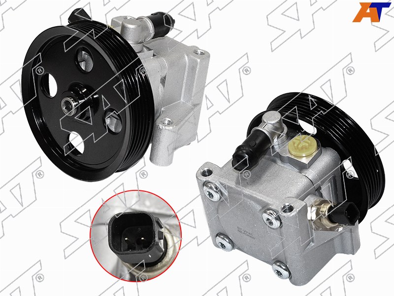 ST-VP41 Sat Насос ГУР FORD FOCUS II 1,4/1,6 05-(III 11- с трубкой ГУР под штуцер)/C-MAX 1,6 03- механический для 