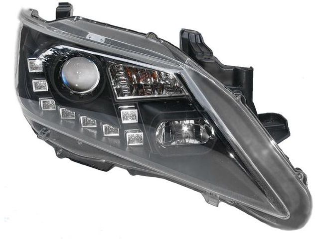 CAMRY ФАРА Л+П (КОМПЛЕКТ) ТЮНИНГ ЛИНЗОВАН С СВЕТЯЩ ОБОДК ВНУТРИ ЧЕРН TYCAM11-005B-N TYCAM11-005B-N