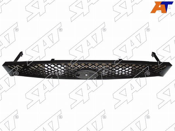 Решетка FORD FOCUS 98-01 модель TREND черная ST-FDA4-093-A0 ST-FDA4-093-A0