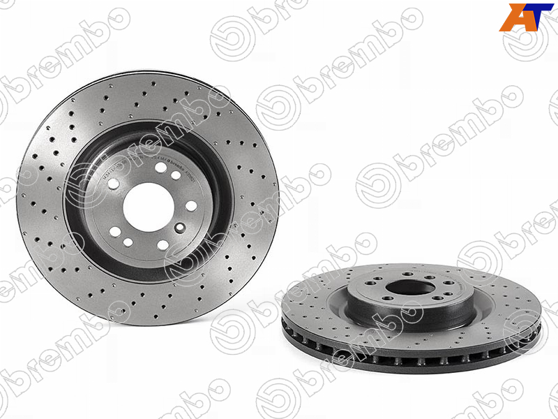 09.A958.21 Brembo Диск тормозной перед MERCEDES GLE W166 15- для 