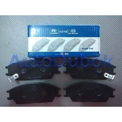 581011CA00 Hyundai Тормозные колодки передние для 