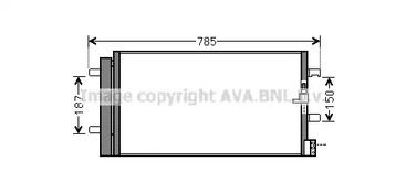 Радиатор кондиционера AI5352D AI5352D
