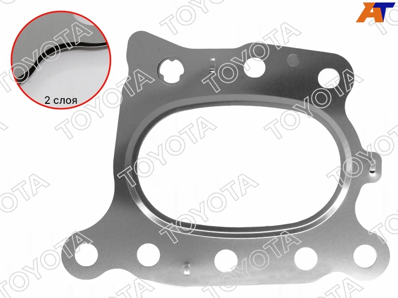 17173-31070 Toyota Прокладка выпускного коллектора  TOYOTA CAMRY 70 2GRFKS для 