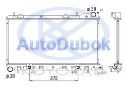 Радиатор охлаждения автомат (KOYO) SBFOR99-910 SBFOR99-910