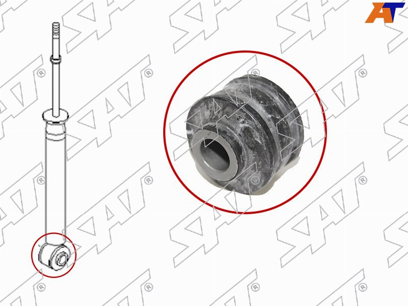 ST-E6210-BC60A-B Sat Сайлентблок заднего амортизатора для 