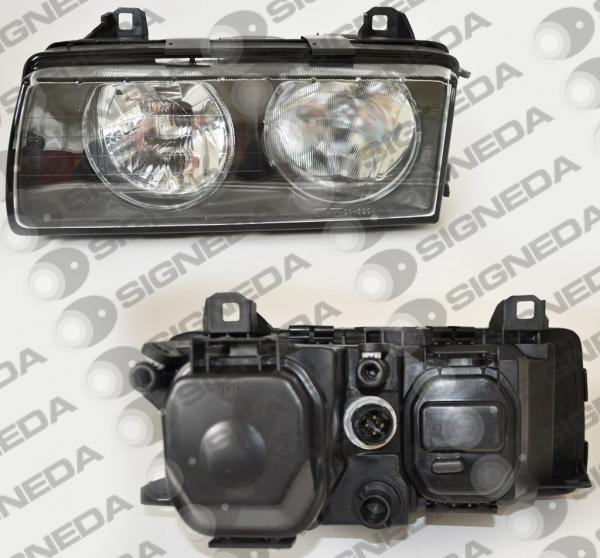 Фара механическая без линзы левая ZBM1110L ZBM1110L