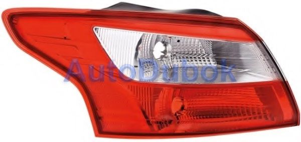 431-19A6L-UE Depo ФОНАРЬ ЗАДНИЙ ЛЕВЫЙ FORD FOCUS 11- для 