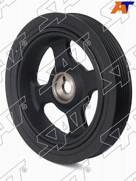 Шкив коленвала HYUNDAI SOLARIS/RIO 11-/ELANTRA 06-11/I20/I30/I40 07-/IX35 09-/KIA CEED 06-12 ST-23124-2B000 ST-23124-2B000