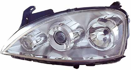 CORSA ФАРА ЛЕВ П/КОРРЕКТОР (КСЕНОН) (DEPO) OPCOR03-001-L
