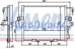 Радиатор кондиционера KASPR94-930 KASPR94-930