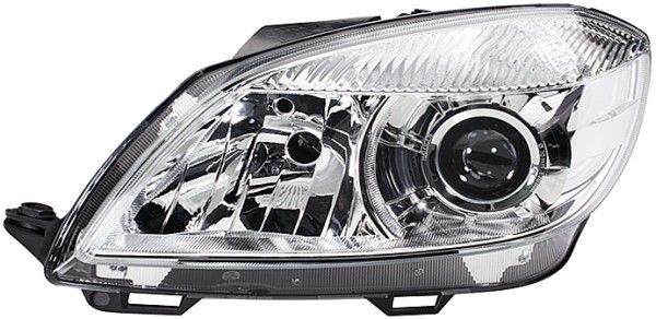 1EL010417-371 HELLA Фара линзованная с рег.мотор левая для 
