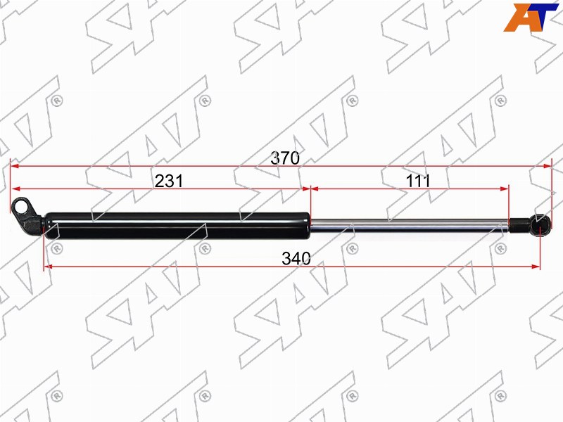 ST-51248222913 Sat Амортизатор крышки багажника BMW 5 E39 95-03 для 
