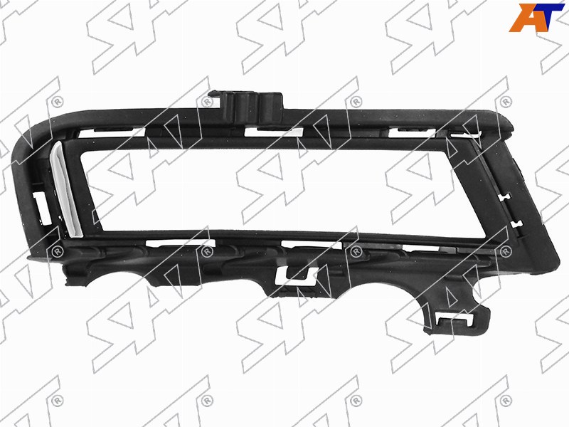 ST-VW18-219-1 Sat Оправа туманки VW GOLF VII 12-16 RH с хром полосой для 