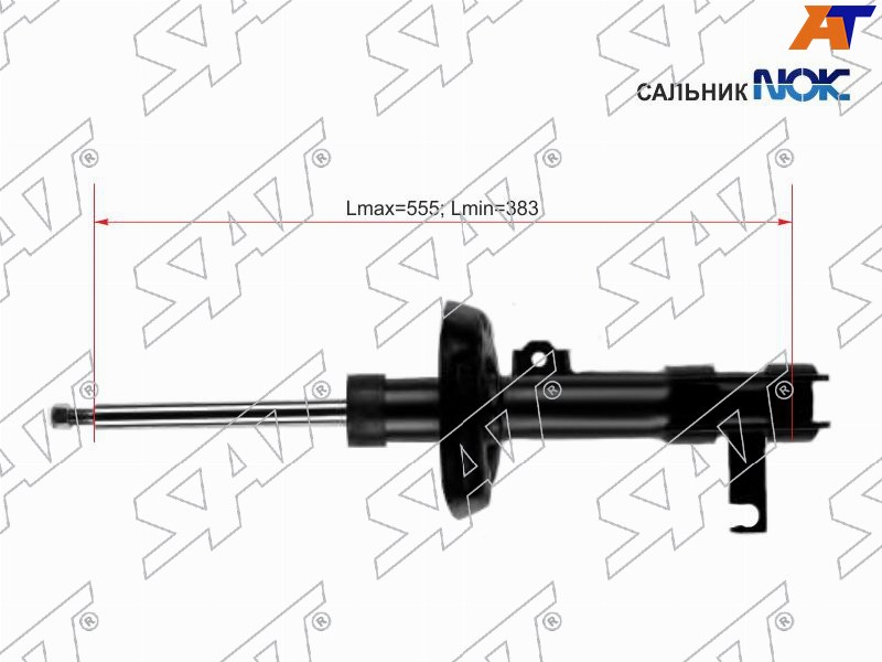 Стойка передняя CHEVROLET CRUZE/OPEL ASTRA J 09- LH ST-13331988 ST-13331988