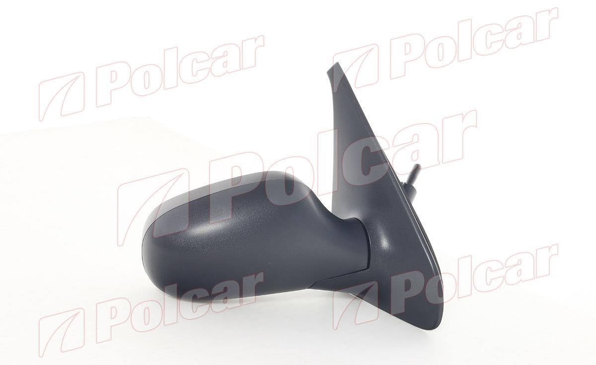 6015521M Polcar RENAULT CLIO II (B0;1;2) 09.98 - 06.01 :Зеркало внешнее правое(мех.) для 