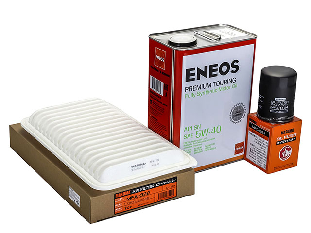 GSM0009 ENEOS Набор для ТО ENEOS масло моторное 8809478942162 PREMIUM TOURING 5W40 синт. SN 4л+фильтр масляный MASUMA MFC1124+фильтр воздушный MASUMA MFA322 2.0,2.4 для 