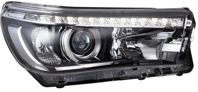 ZDG2036R Chrysler Фара с корректором диод линза правая для 