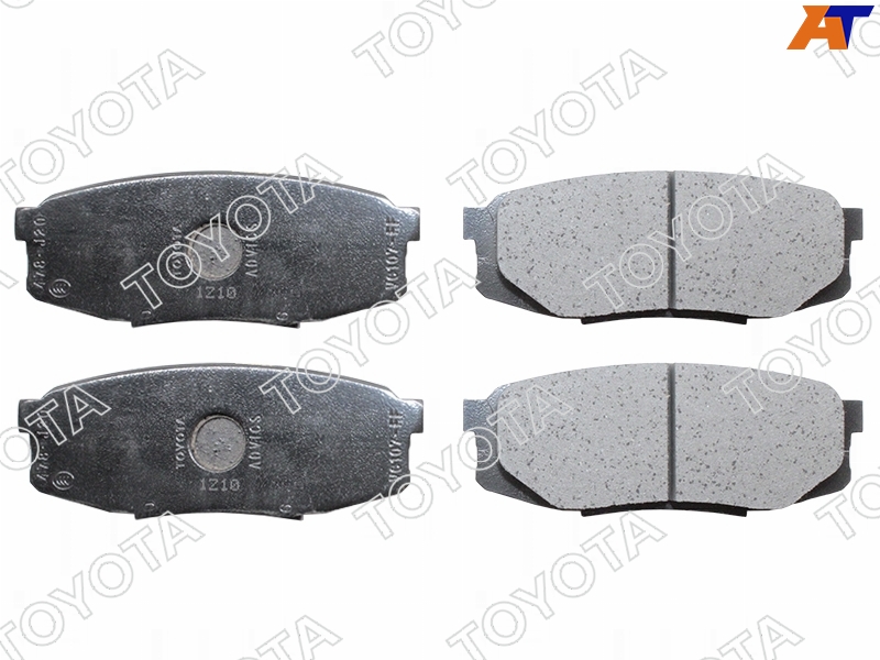 04466-60161 Toyota Колодки тормозные RR TOYOTA LAND CRUISER 200 TUNDRA/SEQUOIA 07- для 