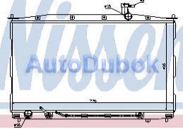 Радиатор охлаждения 2,4/2,7 A/T HY2173 HY2173