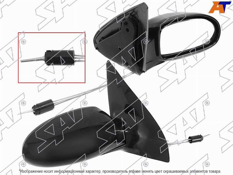 ST-FDA4-940-1 Sat Зеркало FORD FOCUS 98-04 RH механическое для 