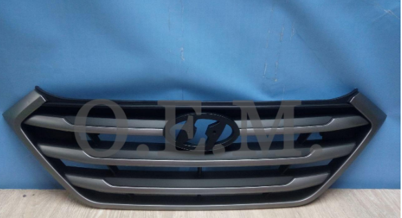 OEM3131 O.e.m. Решетка радиатора  матовая, серая 2015-2018 для 