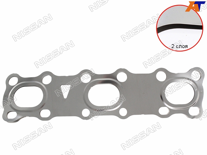 Прокладка выпускного коллектора NISSAN TEANA 09-/PATHFINDER 15-16/MURANO 10- VQ25/VQ35 14036-EA200 14036-EA200