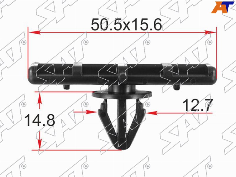 Клипса молдинга кузова FORD (1 шт.) ST-M12334 ST-M12334