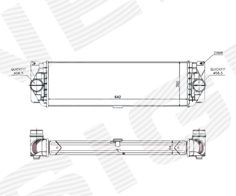 Интеркулер RI96526 RI96526