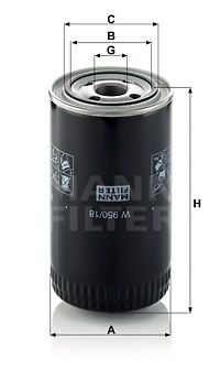 Масляный фильтр W95018 W95018
