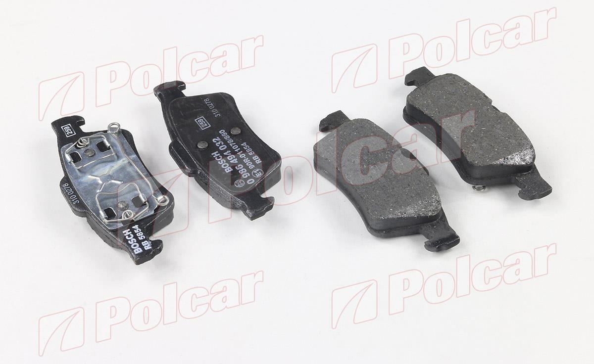 BS0986494032 Polcar Тормозные колодки для 