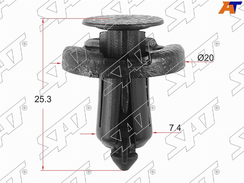 ST-KJ-1465 Sat Клипса NISSAN (1 шт.) для 