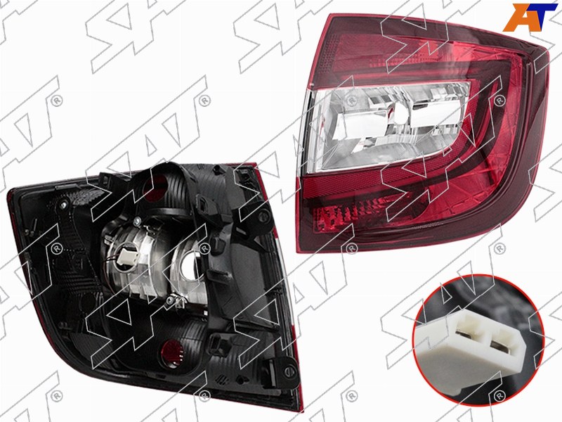 Фонарь правый 17-20г LED ST-665-1927R-LD ST-665-1927R-LD
