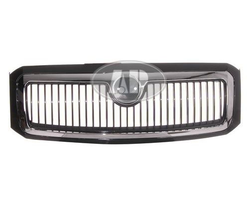 691305 Polcar SKODA FABIA (6Y) 04.00 - 03.07 :Решетка радиатора (комплект,хром) -04. для 