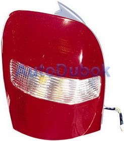 216-1950L-LD-A Depo Фонарь задний внешний левый (универсал) красно-белый для 