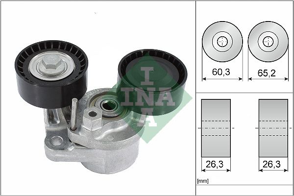 534 0482 10 INA Натяжитель ремня приводного BMW F20/E90/F30/F10/F01/F25 1.6D-3.0D для 