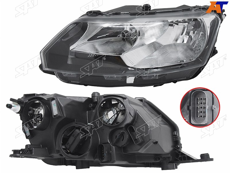 Фара с корректором левая OEM0094FL OEM0094FL