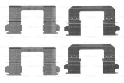 1987474461 Bosch Пружинки тормозных колодок в скобы для 