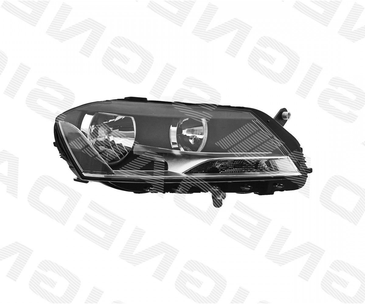 Фара черная с корректором правая ZVW11G5MR ZVW11G5MR