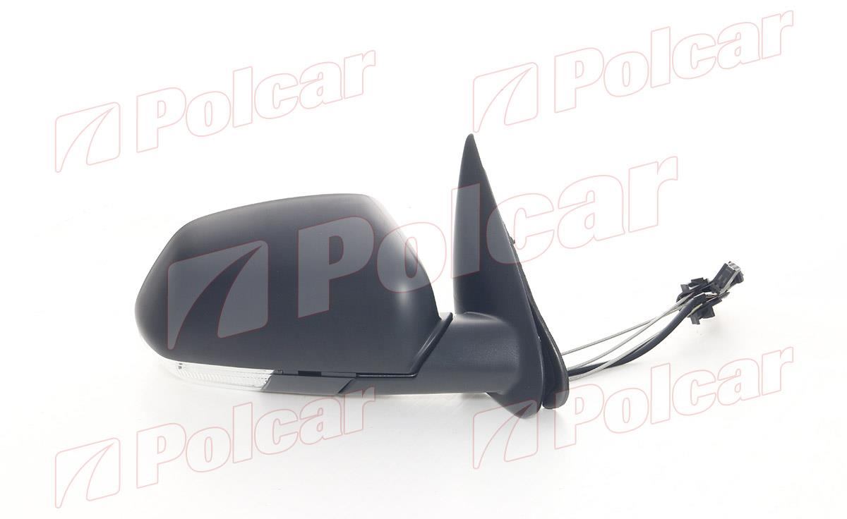 SKODA OCTAVIA II (1Z3;1Z5) LB 06.04-; комби 04.05- :Зеркало внешнее правое (мех. на тросиках, с ук.поворота, чёрная крышка,стекло выпуклое) 6922521M 6922521M