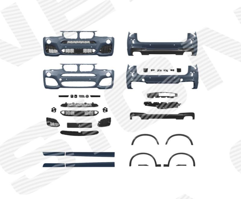 Обвес M SPORT с отв.под дач.и омыв. 2014&amp;gt; PBM04073SET PBM04073SET